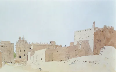 Djenne (Mali) Gran Mezquita, Lunes, 2000